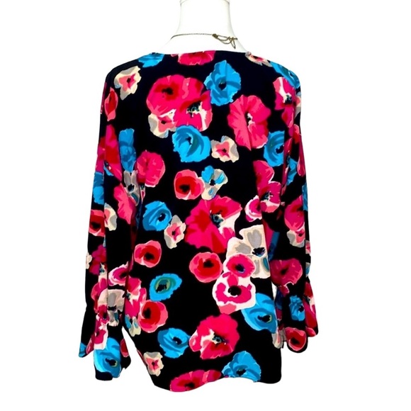 Juicy Couture Floral Blouse - Picture 4 of 6